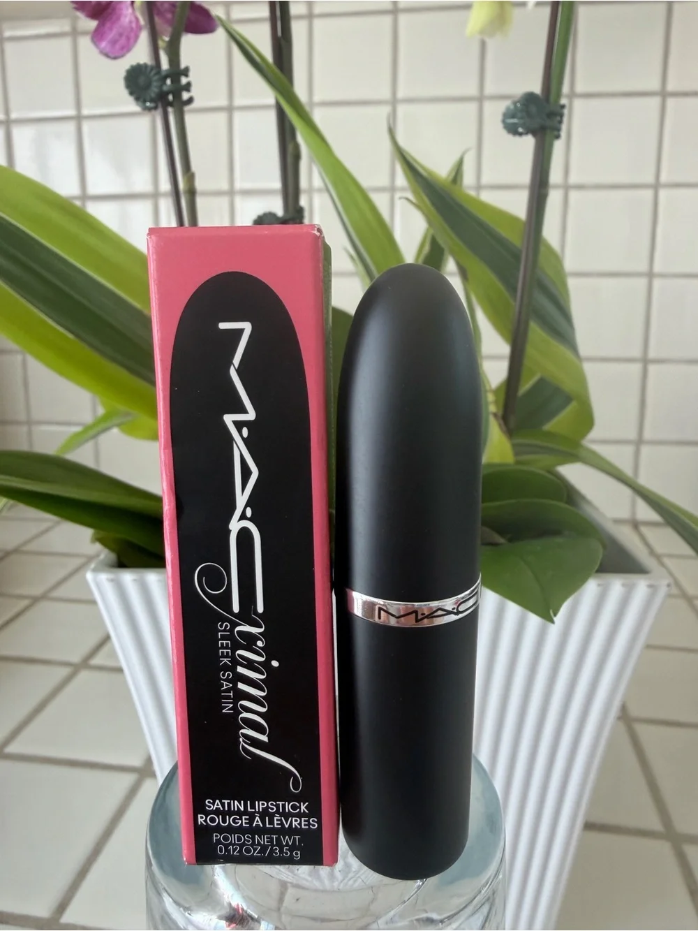 MAC Cosmetics Satin Lipstick - Mauve Rose 802 BRAVE